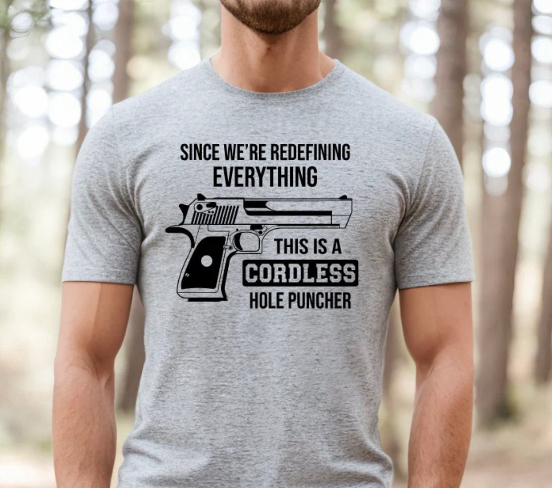 Cordless Hole Punch T-shirt