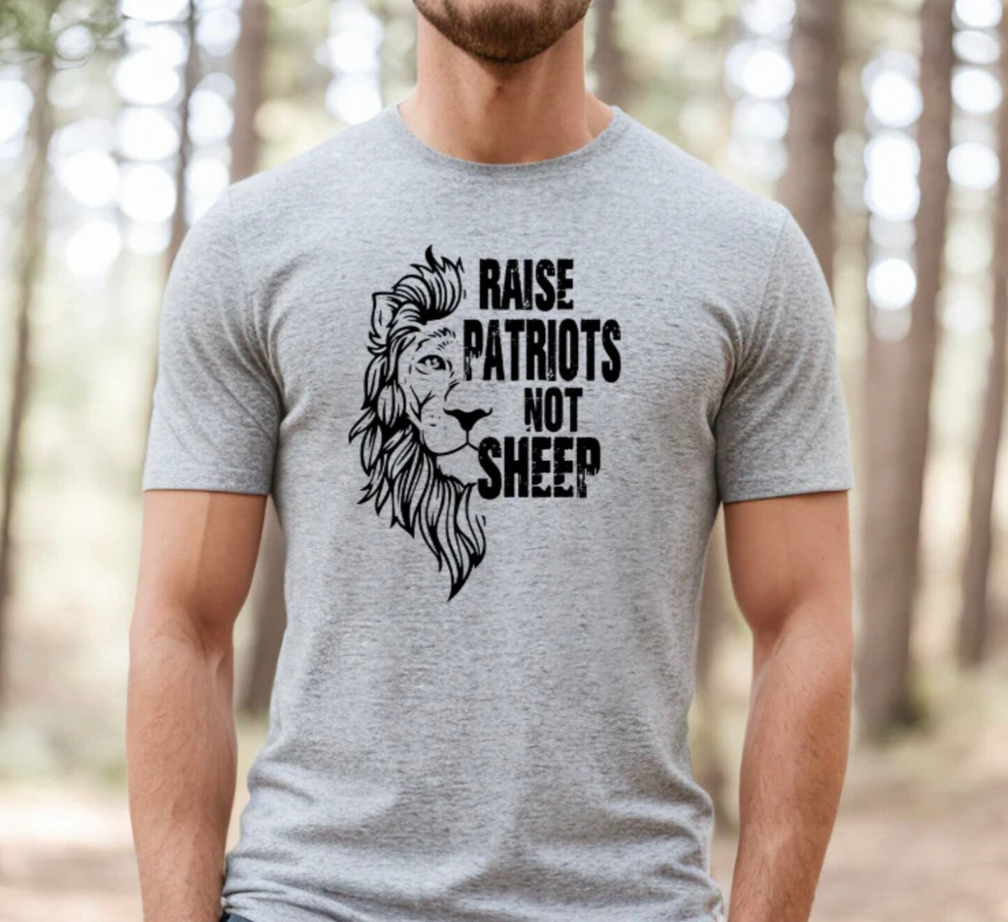 Raise Patriots Not Sheep T-Shirt