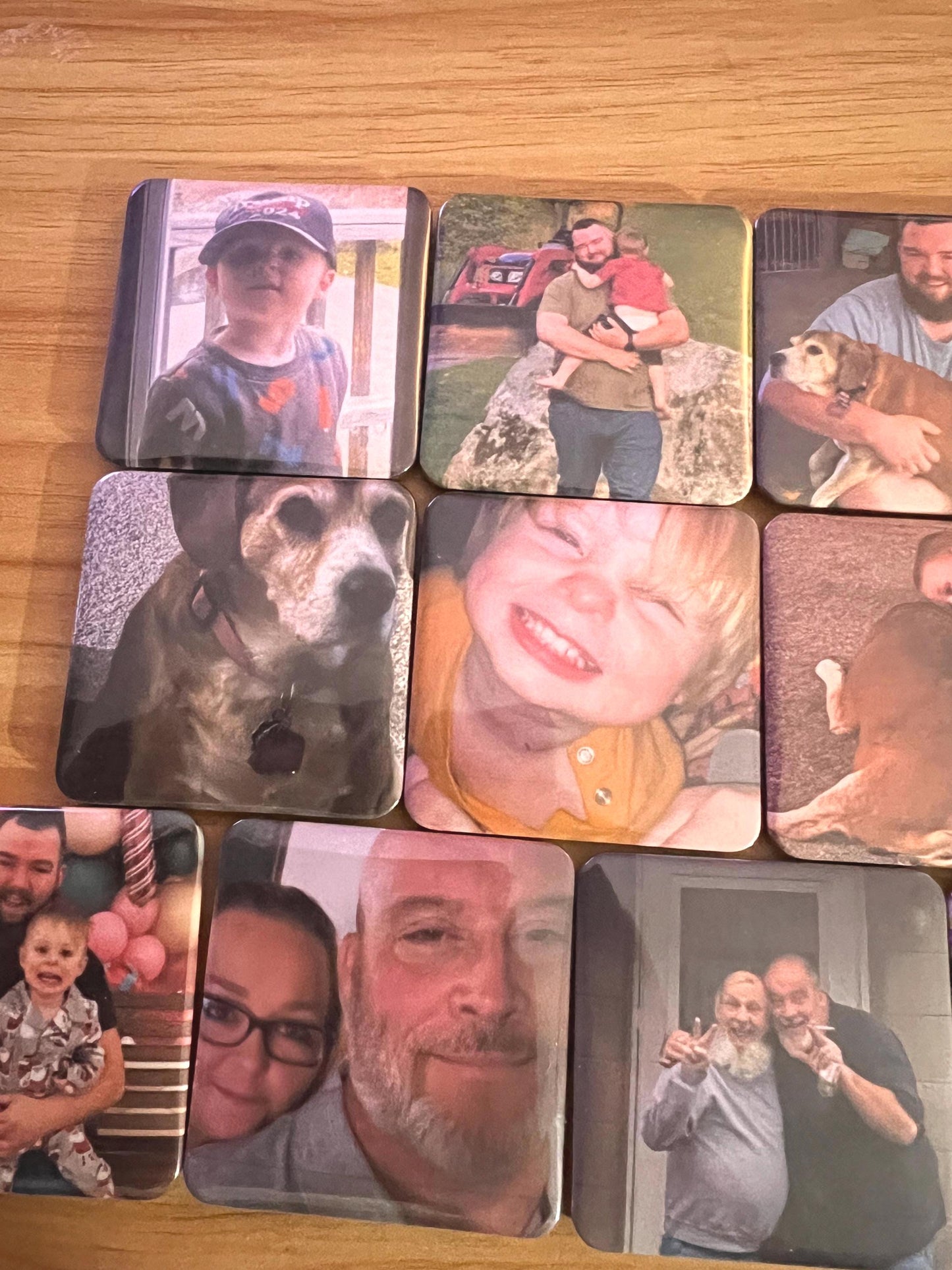 Custom Magnet Gift Set, Wedding Gift, Birthday, Gifts for Mom, Fun Memories in print