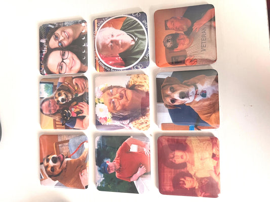 Custom Magnet Gift Set, Wedding Gift, Birthday, Gifts for Mom, Fun Memories in print