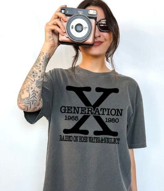 Generation X - Raised on Hose Water and Neglect T-shirt
